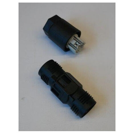 Prolongateur de câble noir 2 pôles + PE 0.5-1.5mm² 690V 17.5A ecrou QUICKON pour câble 8-13mm Phoenix Contact