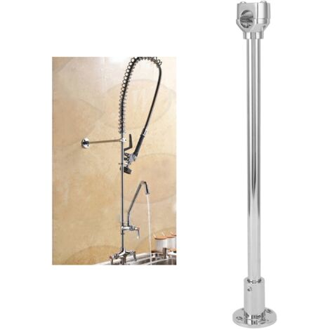 Prolongateur de Douche en Acier Inoxydable Extension pour Robinet de Cuisine Accessoire pour Salle de Bain 9960-01 [Bras d'Extension de Douche] + [Accessoire Salle de Bain] + [9960‑01] + [Acier Inoxyd