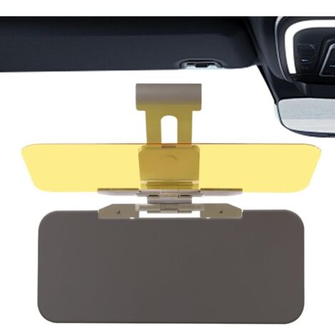 Prolongateur de pare-soleil voiture Protection UV Pare-brise polarisé 18cm Réduit l'éblouissement jour