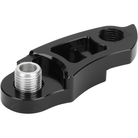 Prolongateur en alliage d'aluminium noir pour dérailleur arrière de VTT, support de transmission vélo tout-terrain