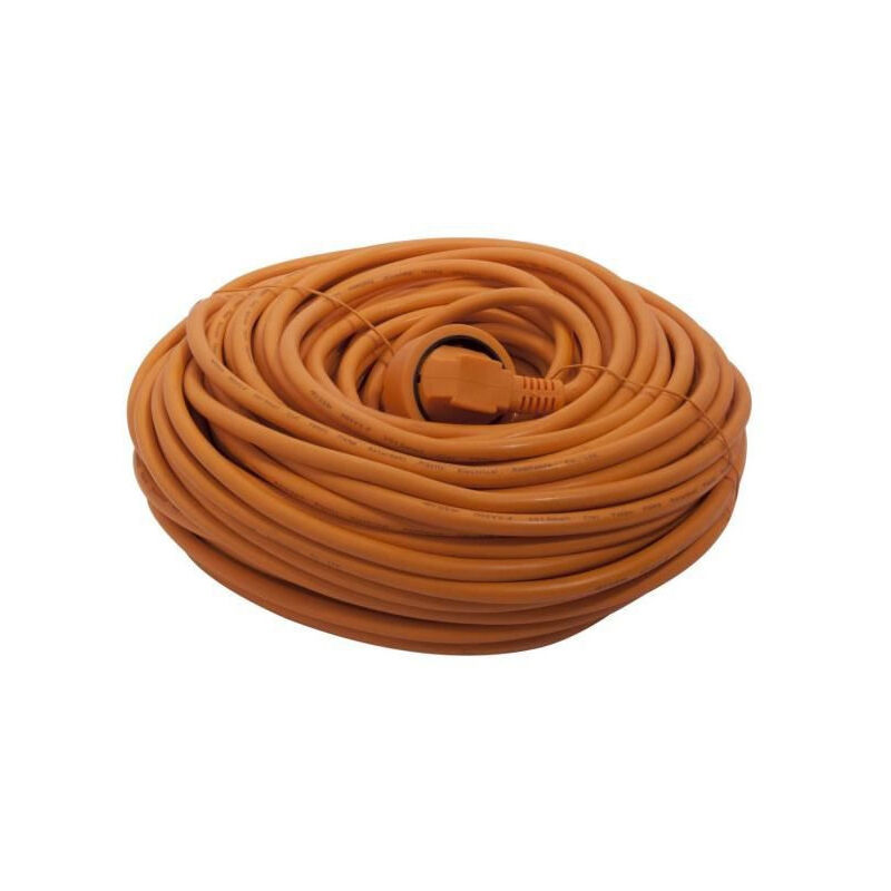 CHACON-Prolongateur HO5VVF 3 x 1,5 mm2 40 m - Orange