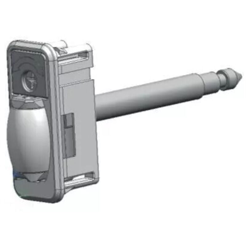 Prolongateur pour crémone à barillet ajustable 1 galet en 430 mm - FERCO