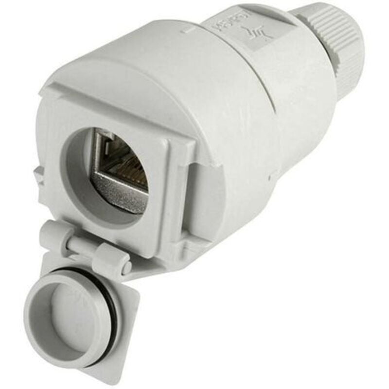 Prise de connexion gratuite stx V6 Telegärtner 100022950 RJ45 femelle, droit Pôle: 8P8C gris clair 1 pc(s)