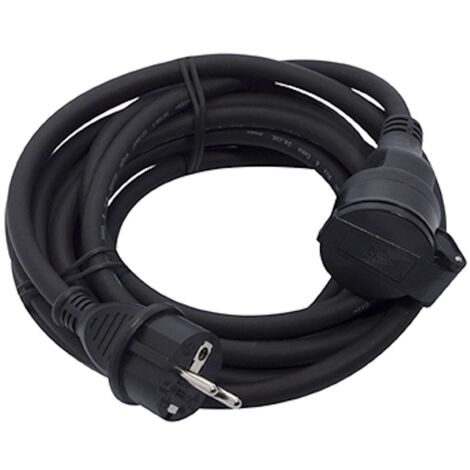 Prolongateur Schuko H05RR-F 3G1,5mm² - 5m - Chacon