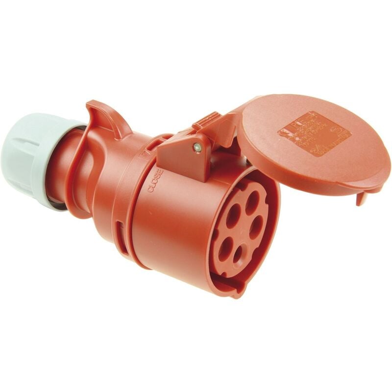 Pc electric euro prise femelle shark 5 broches 16 a IP44, 2156 blum 215-6
