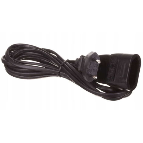 Prolunga, 1 presa, 3 m, nera, IP20, 230 V