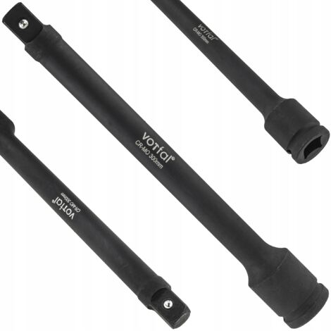 Prolunga a impatto per inserti 3/4" 300 mm adattatore CR-MO