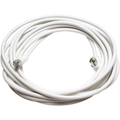 PROLUNGA ANTENNA TV 5,0 M BIANCO- 1,0 pz