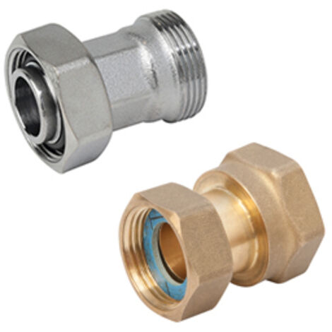 GIACOMINI PRODOTTI PER LA TERMOIDRAULICA Prolunga con calotta girevole Femmina Femmina 3/4" Giacomini R176PY008