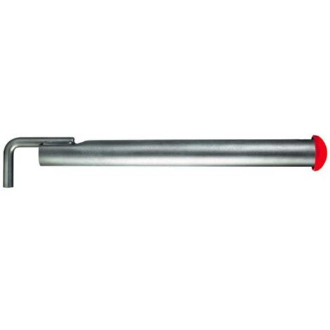 PROLUNGA DI ANCORAGGIO Ø48 X500 MM C/GANCIO PER OCCHIOLI Ø23 MAURER PLUS