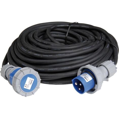 PROLUNGA ELETTRICA INDUSTRIALE 30MT 3X2,5MM 220V IP67 MAURER PLUS
