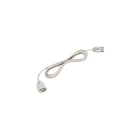 PROLUNGA ELETTRICA LINEARE BIPASSO SCHUKO BIANCA- - mt.3 - 1 pezzi FANTON