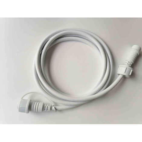 Prolunga giunzione per ghirlanda 2m bianca 230V IP65 Eko-Light