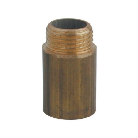 Prolunga in barra ottone  1/2" x 100 GialloDH