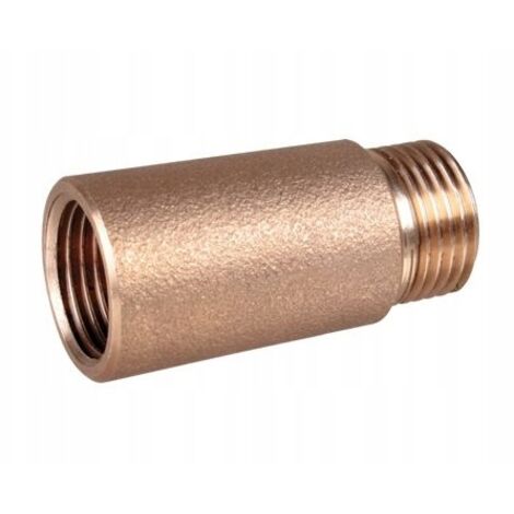 Prolunga in ottone 3/4" x 40mm connettore AQUER
