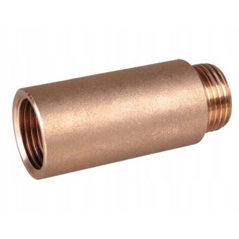Prolunga in ottone 3/4" x 70mm connettore AQUER