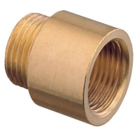 Prolunga in ottone da 1" lunghezza 15 mm