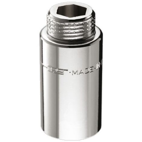 Prolunga maschio/femmina in ottone cromato - Misura 3/4" H.50 mm 00515050CR