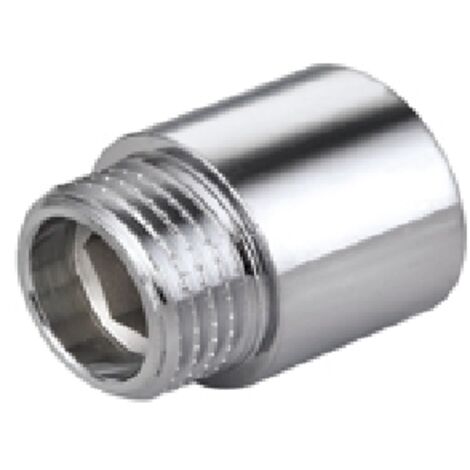 Prolunga mf in ottone cromo ibp 1/2" x 10