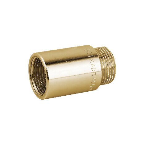 Prolunga mf in ottone giallo  1/2" x 60 mmCAVAL