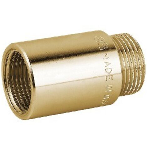 PROLUNGA MF IN OTTONE GIALLO 1" x 15 mm