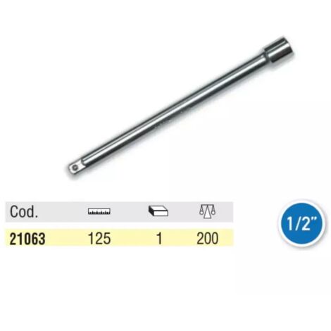 PROLUNGA OMMA MM.125 CON ATTACCO DA 1/2"