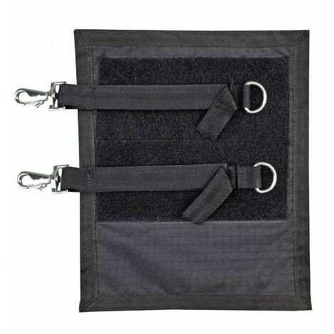 Prolunga petto per coperte da equitazione: unica, nero 9100