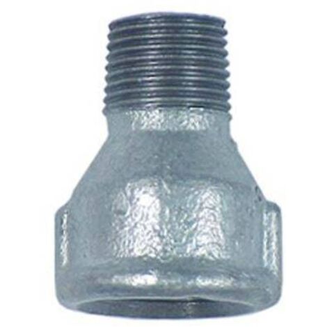 Prolunga Ridotta 1" Femmina - 3/4" Maschio Ghisa Zincato