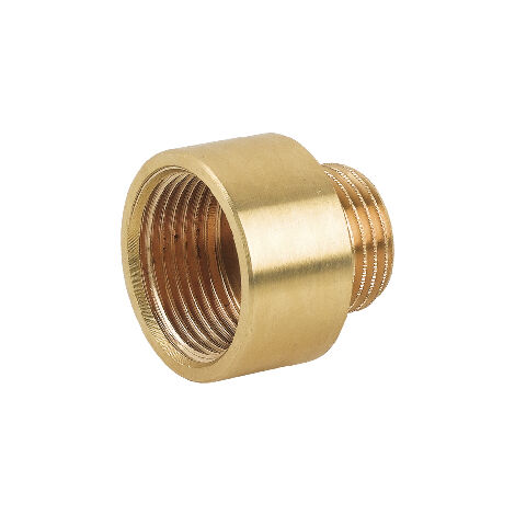 Prolunga ridotta fm in ottone giallo  1"x 3/4CAVAL