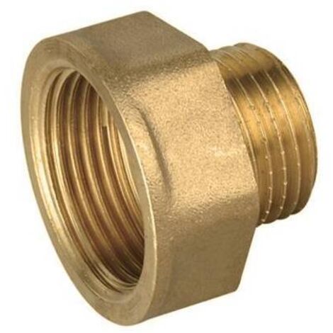 PROLUNGA RIDOTTA FM IN OTTONE GIALLO IBP 1/2 x 1" IBP
