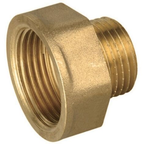 PROLUNGA RIDOTTA MF IN OTTONE GIALLO IBP 1/2 x 1&quot