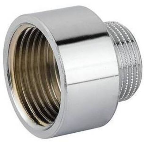 Prolunga ridotta ottone cromo  1/2 x 3/8CAVAL