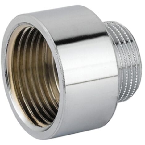 Prolunga ridotta ottone cromo  3/4 x 1/2CAVAL