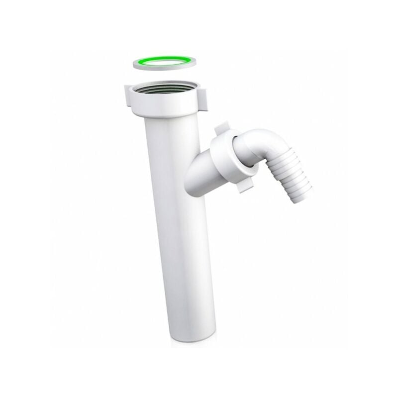 Tubo Scarico Lavandino Bagno.Prolunga Sifone 1 4 X 32mm Attacco Lavatrice Lavastoviglie Tubo Scarico Lavabo 8754