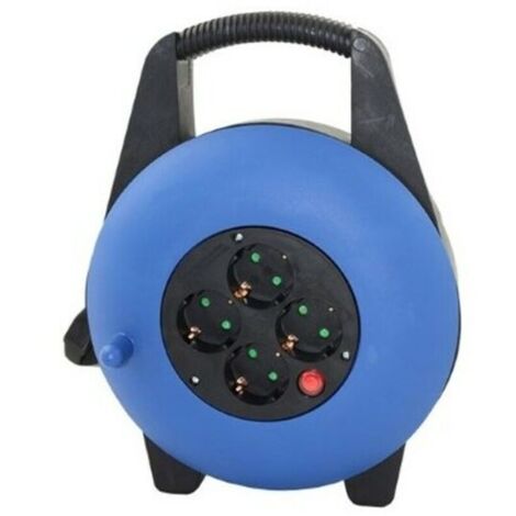 Prolunga Silver Electronics Pieghevoli Azzurro 3500W