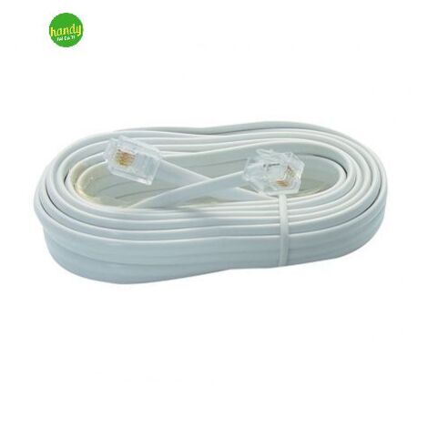 Prolunga telefonica rj11 Metronic m/m m10 bianco