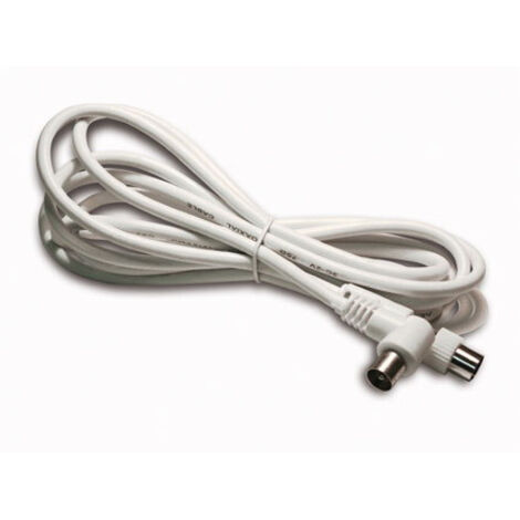 Prolunga Tv Mt 3 + Adattatore F/F ( POLIPLAST cod. 100303BI )