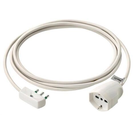 prolunga universale bianca 3 metri 3g1 spa17 - vimar.