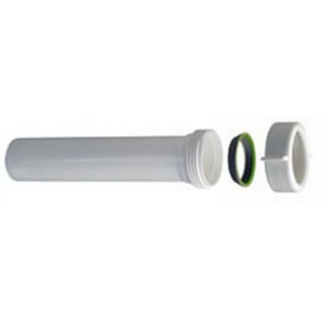 PROLUNGA UNIVERSALE COMPLETA BIANCA DM. 40 1"1/2 x 230 mm. BONOMINI
