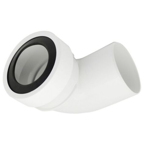 PROLUNGA WC CORTA MASCHIO CON GUARNIZIONE DI TENUTA- DH- pezzi 1