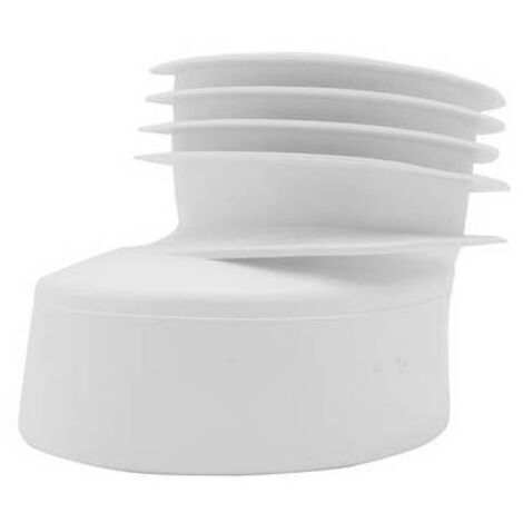 PROLUNGA WC IN PVC ECCENTRICA Diam. 90-100 DH