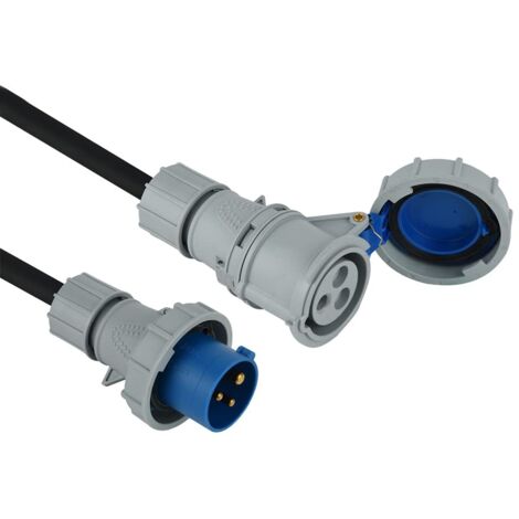 Prolunghe Industriali Blu Spina-Presa Ip67-220 Mt. 30