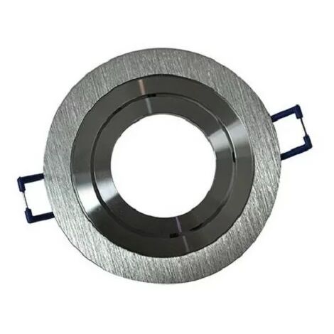 Prolux UDL-1R - Faretto tondo orientabile da incasso + attacco GU10 - Alluminio - 0129060103
