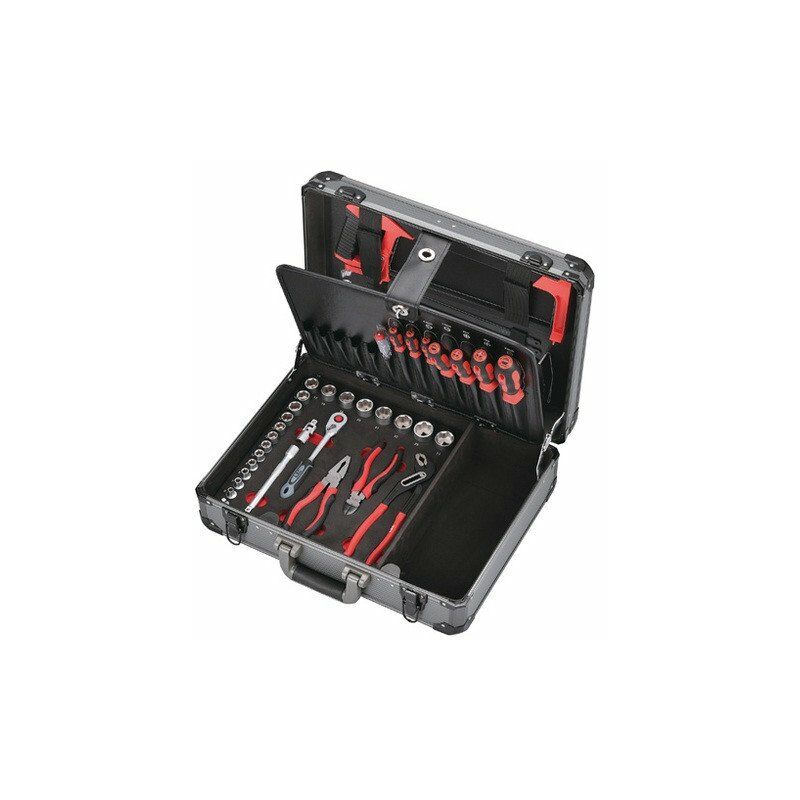 

Caja de herramientas universal de aluminio 3/8, 59 piezas - Y_59B - Promac