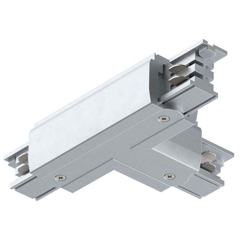 Image of PROMAIL3 T-Connector a destra max. 3.680W 230 v in metallo argento, plastica