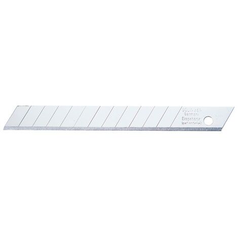 PROMAT Abbrechklinge L100xB17,7xS0,5mm 7 Sollbruchstellen 10 Stück