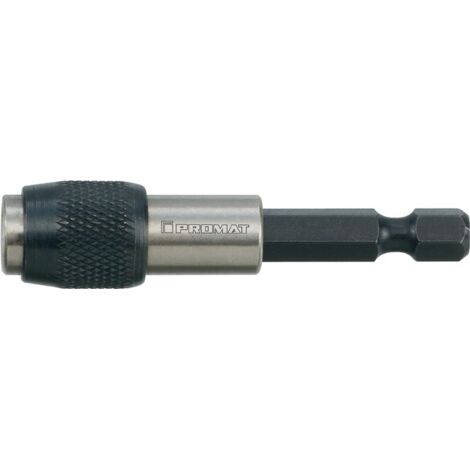 PROMAT  Bithalter  1/4 Zoll F 6,3  1/4 Zoll C 6,3 Schnellwechselfutter Länge 60