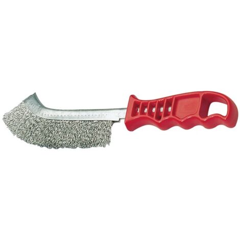 PROMAT  Drahtbürste  Länge 265 mm 0,3 mm Stahl 1-reihig