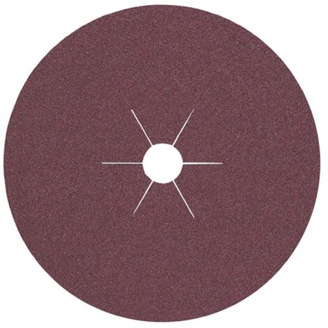 PROMAT  Fiberscheibe  D. 125 mm Körnung 60 für Holz / Metall Korund