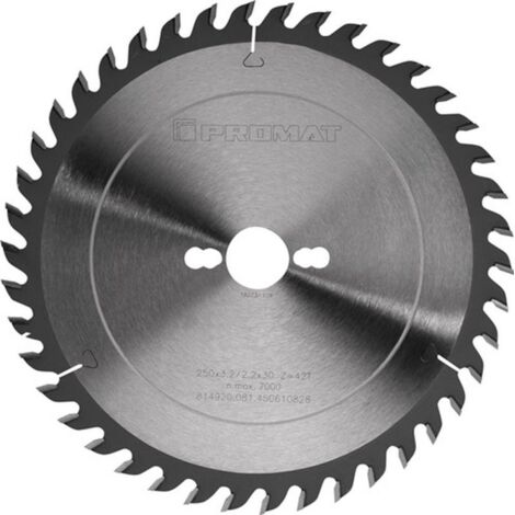 PROMAT  Präzisionskreissägeblatt  Außen-D. 300 mm Zähnezahl 48 WZ Bohrung 30 mm